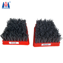 Hot Sale Round/Frankfurt Steel Wire/Nylon Hard Abrasive Antique DIamond Brush for Stone Polishing